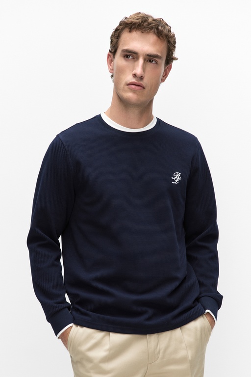 Alonzo long sleeve Alonzo long sleeve DARK NAVY