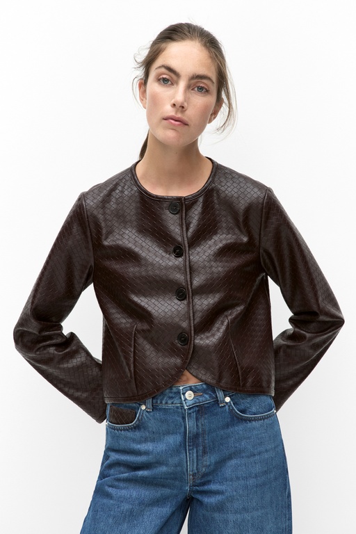Lala jacket Lala jacket DARK BROWN