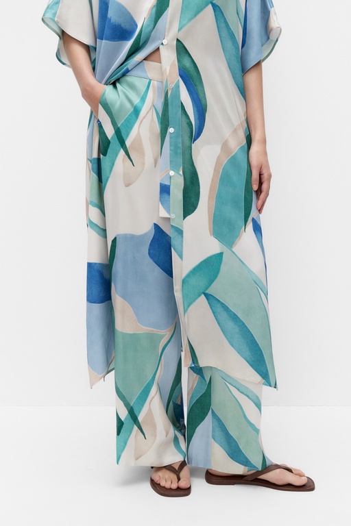 Alissa trousers ABSTRACT PRINT