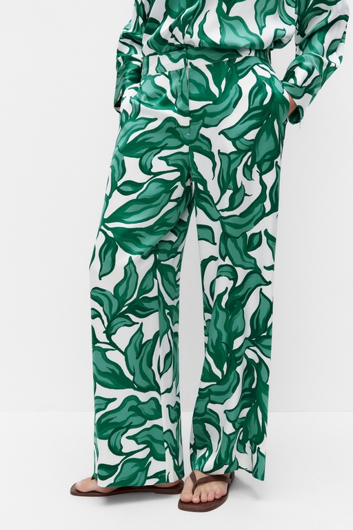 Alissa trousers GREEN PRINT