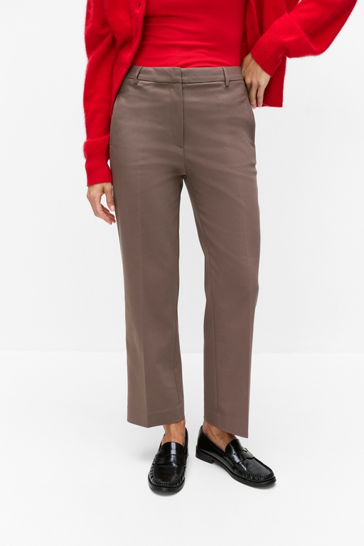 Desi straight cropped trs Desi straight cropped trs DK TAUPE