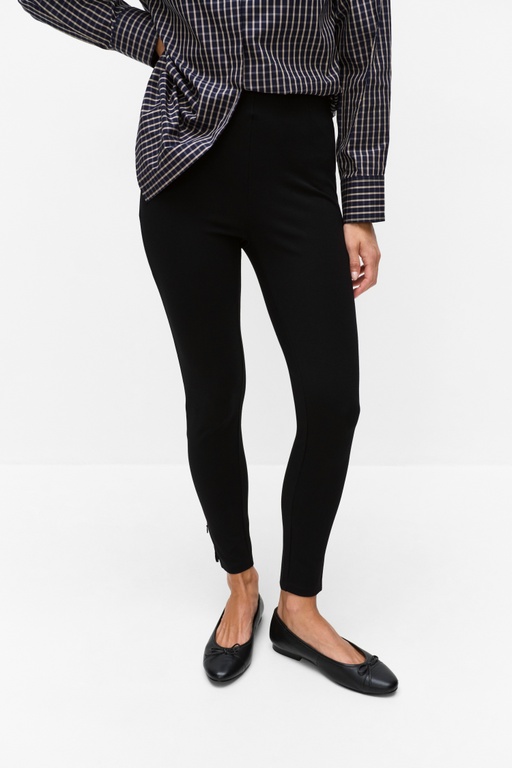 Hannah zip leggings Hannah zip leggings BLACK