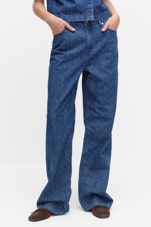 Odette denim trousers Odette denim trousers MID BLUE WASH
