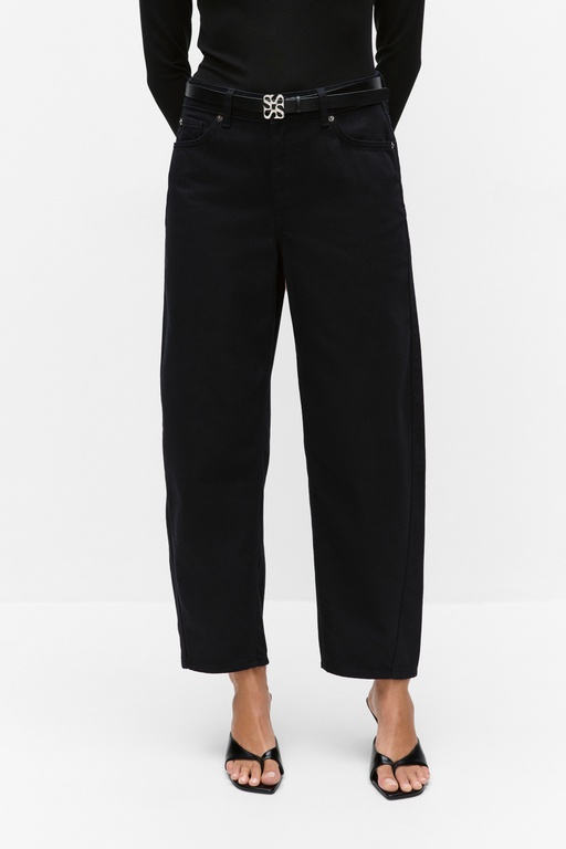 Regina denim trousers BLACK WASH
