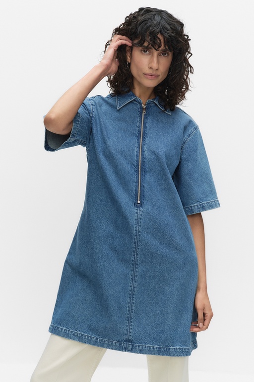 Moa dress Moa dress MID BLUE WASH