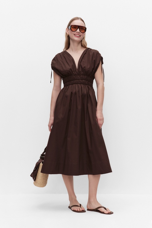 Alora dress Alora dress BROWN