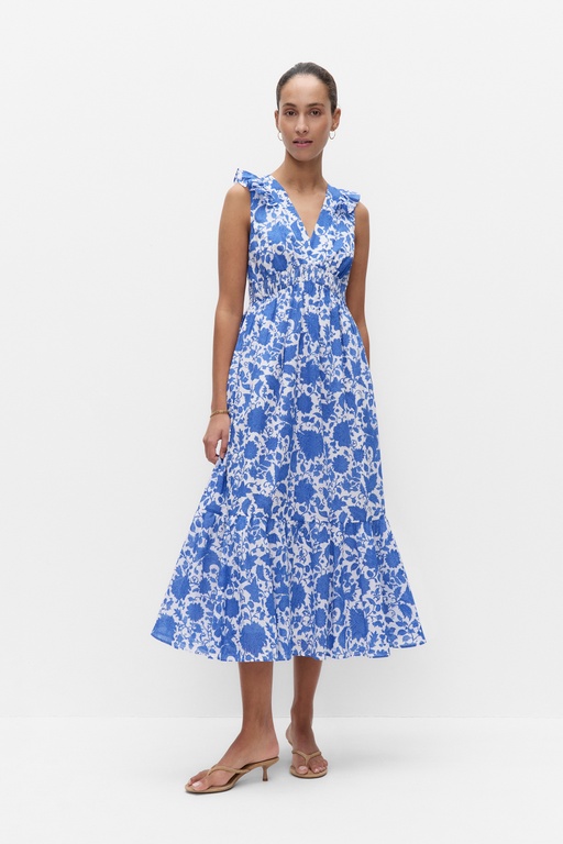 Henrietta dress Henrietta dress BLUE FLOWER