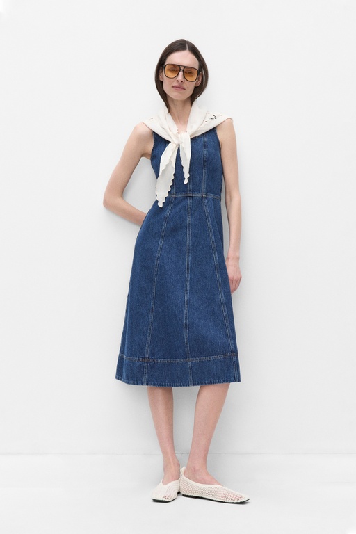 Celeste denim dress Celeste denim dress BLUE WASH