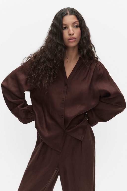 Alva blouse BROWN