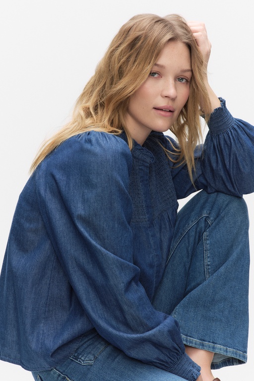 Tuvali denim blouse Tuvali denim blouse BLUE WASH