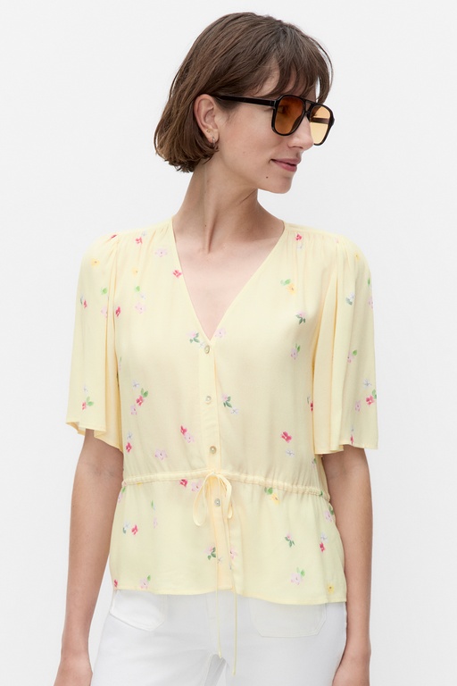 Tekkla blouse YELLOW FLOWER