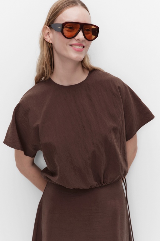 Lucy blouse Lucy blouse BROWN