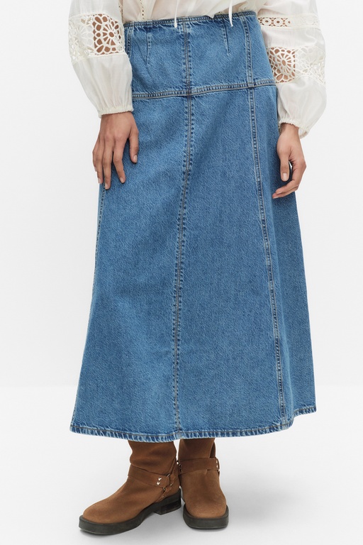 Minnesota skirt MID BLUE WASH