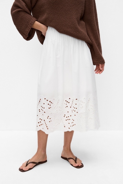 Lova skirt WHITE