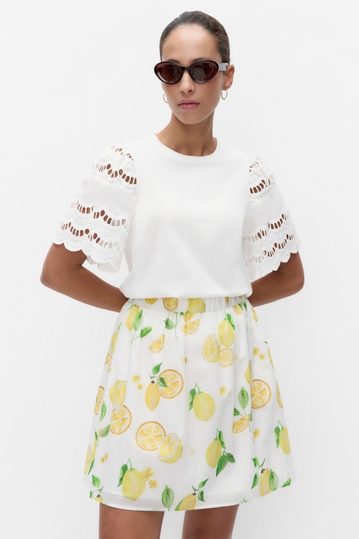 Heather top Heather top WHITE