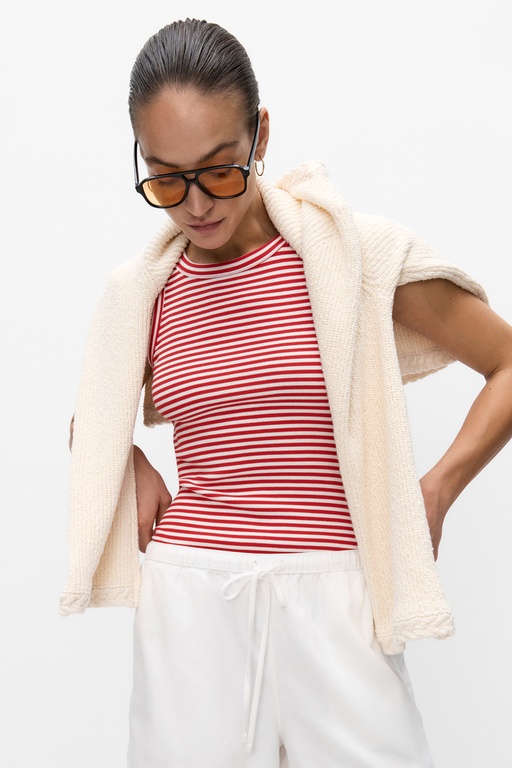 Jolie top Jolie top Red Stripe