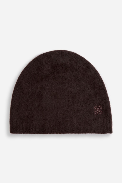 Bianca beanie DK BROWN