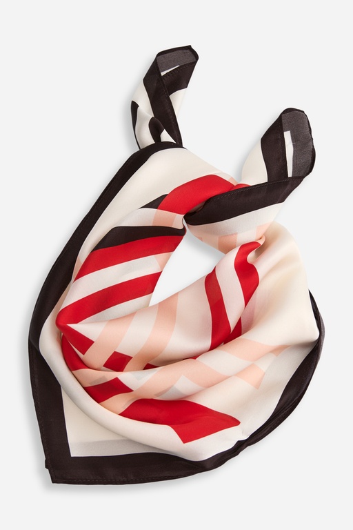 Jill silk scarf GRAPHIC PRINT