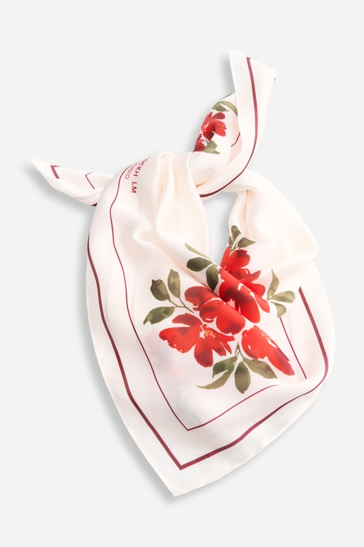 Beata scarf FLOWER PRINT