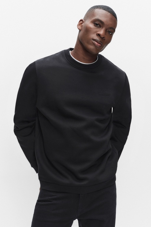 Logo cneck jumper Logo cneck jumper JET BLACK