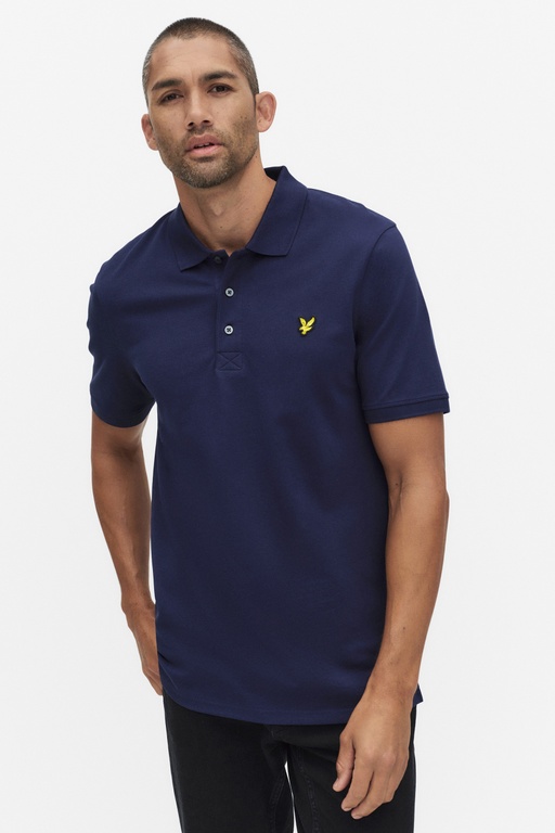 Plain polo shirt NAVY