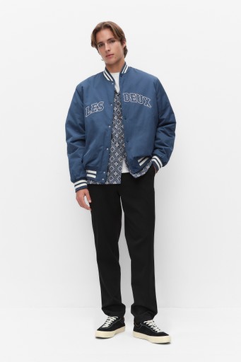 Varsity tech jacket