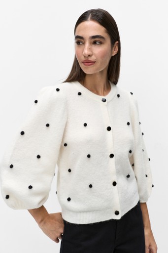 Gzalpha dot cardigan