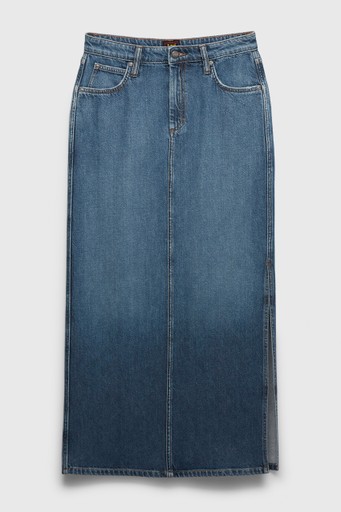 Side slit maxi skirt