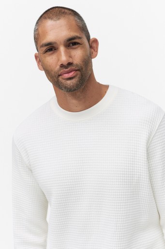 Ls waffle tee
