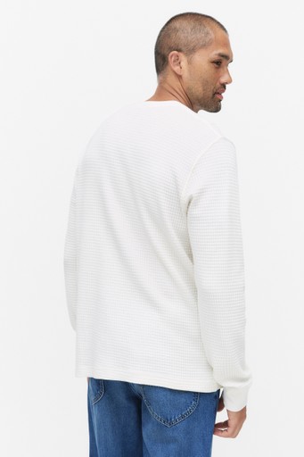 Ls waffle tee