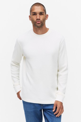 Ls waffle tee