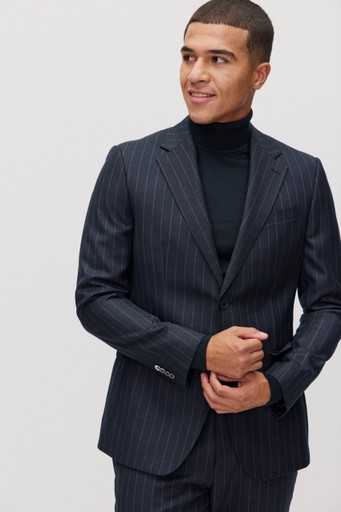 Smith chalk stripe blazer