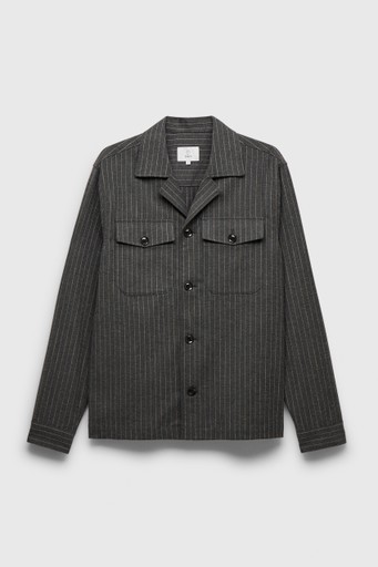 Nico pinstripe overshirt