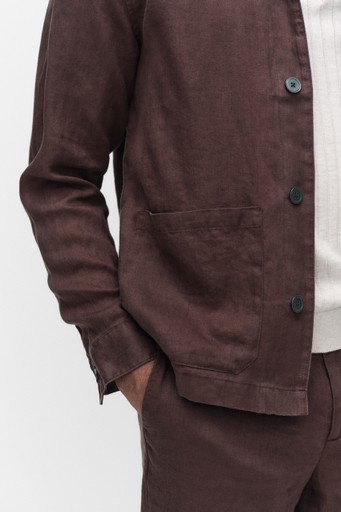 Renard linen overshirt