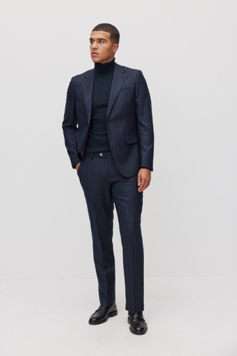 Smith chalk stripe trs