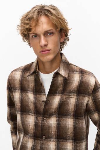 Leon checked shirt