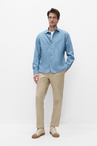 Shift w denim shirt