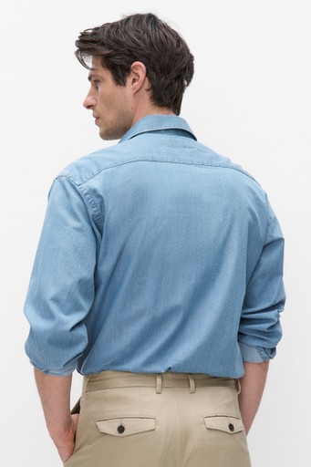 Shift w denim shirt