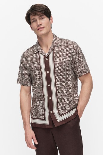 Marius print shirt