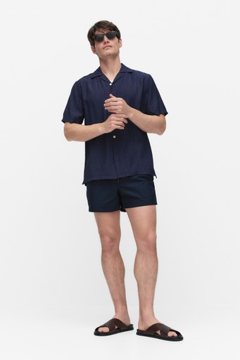 Luc crinkle shirt