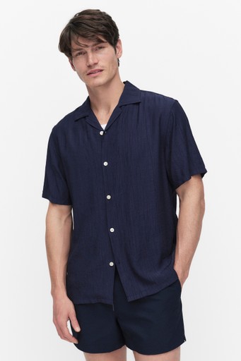 Luc crinkle shirt