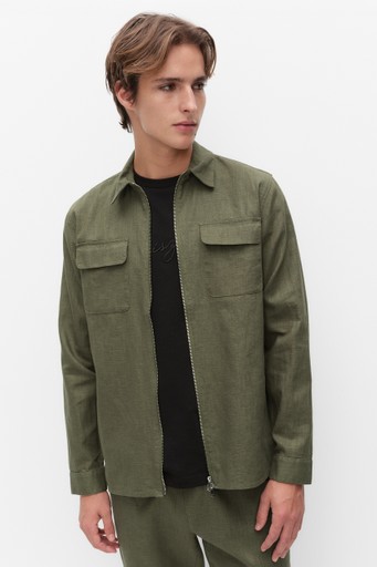 Quincy linen overshi