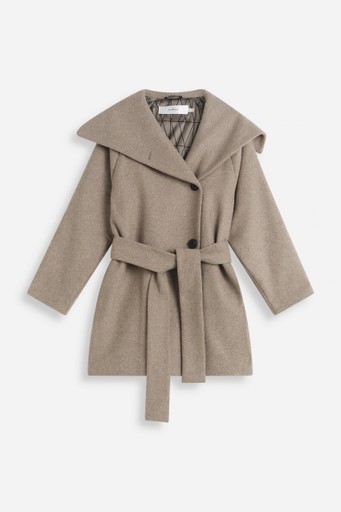 Yunahiw collar coat