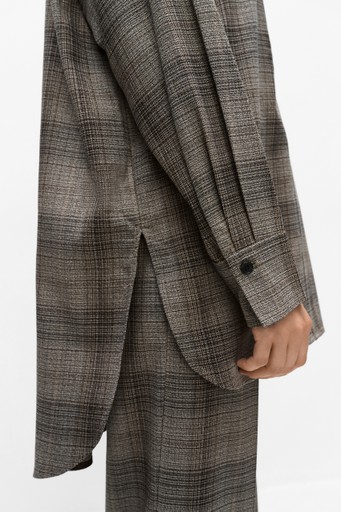 Checkieiw shirt jkt