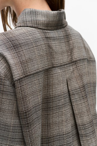 Checkieiw shirt jkt