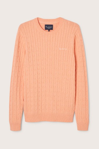 Dave cable crew neck