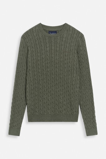 Dave cable crew neck