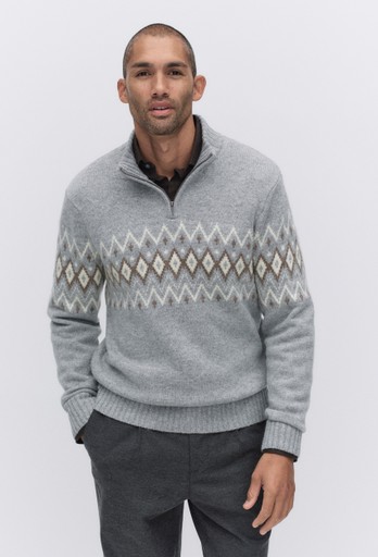 Anthony half zip