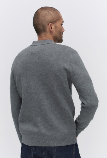 Will knitted polo shirt