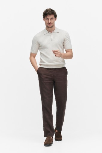 Gilbert knit polo shirt